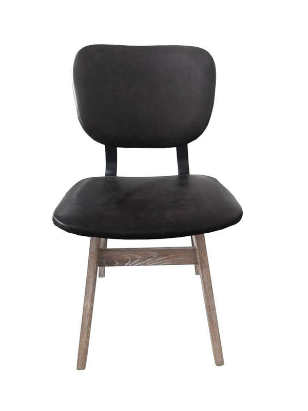 2. "Antique Black Fraser Dining Chair: Classic design with a touch of sophistication"