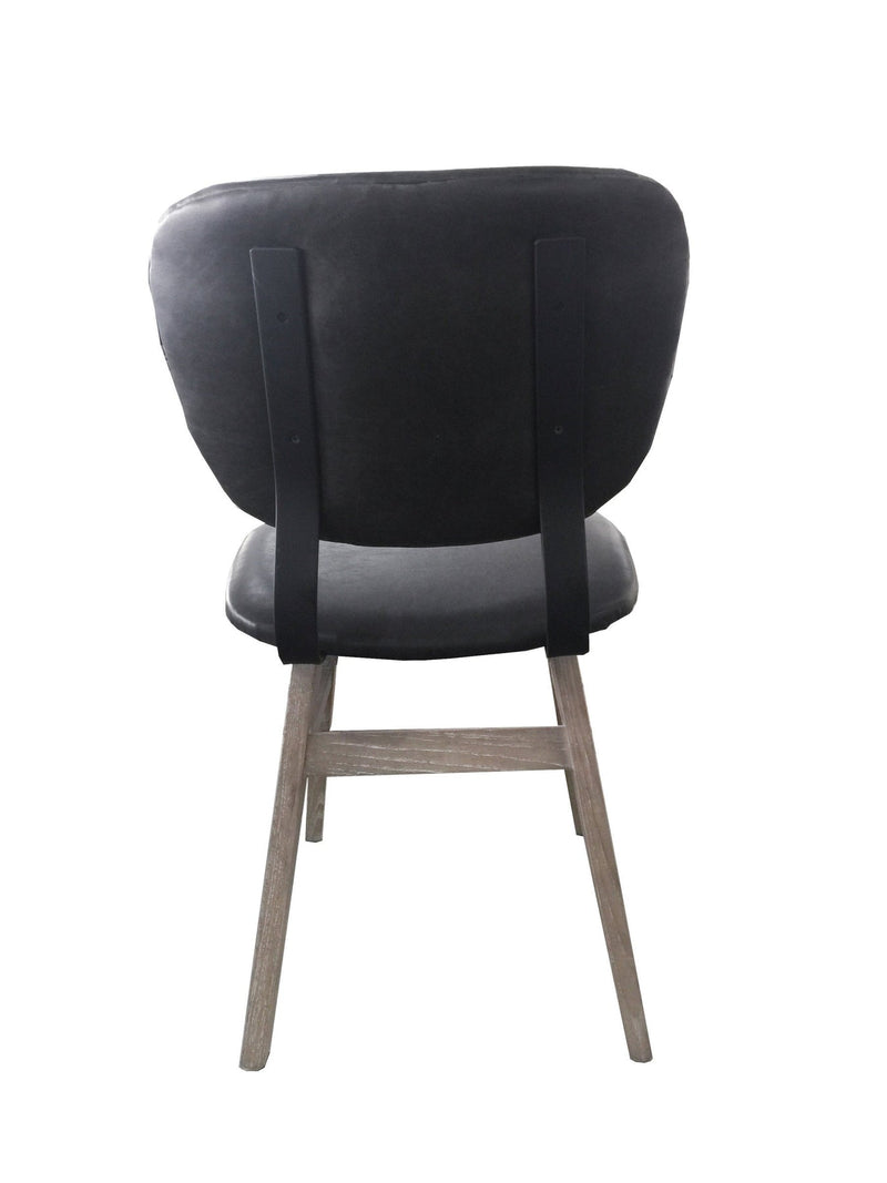 3. "Fraser Dining Chair in Antique Black: Stylish and comfortable seating for any dining space"