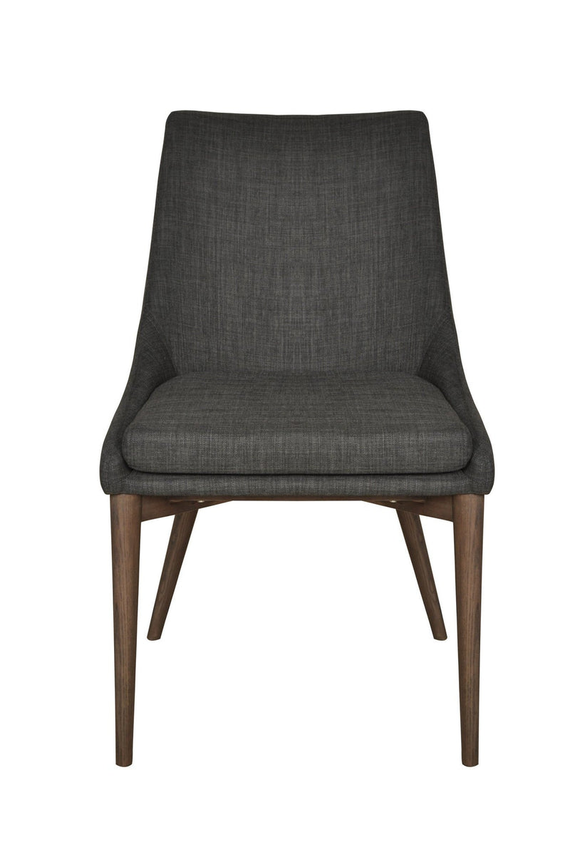 2. "Elegant Fritz Side Dining Chair - Dark Grey for modern interiors"