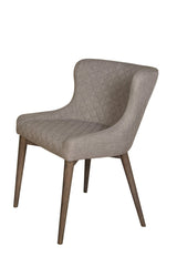 3. "Elegant Mila Dining Chair - Light Grey for a sophisticated dining experience"