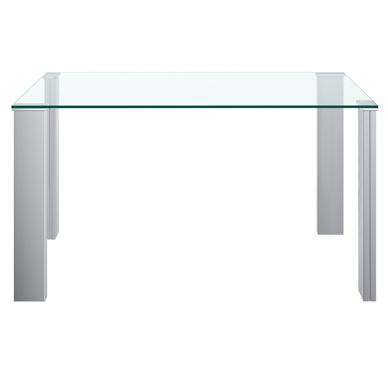 3. "Rectangular Dining Table - Ideal for family gatherings and entertaining"