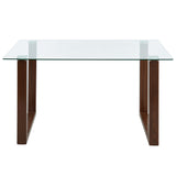 2. "Walnut dining table - Franco Rectangular Dining Table for modern homes"