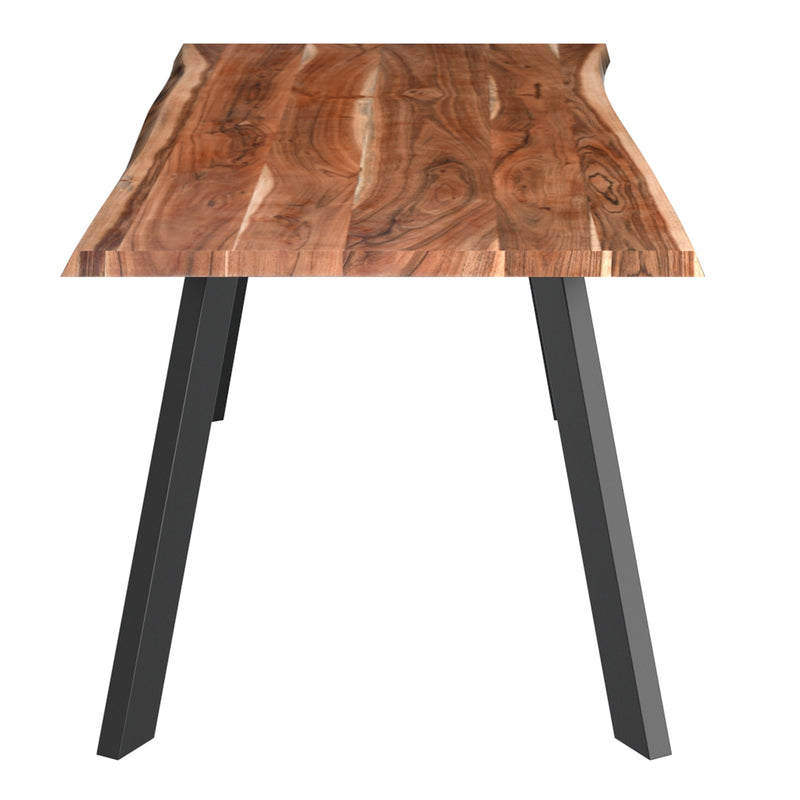 4. "Stylish and durable dining table - Virag Rectangular Table in Natural"