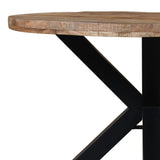 3. "Arhan Round Dining Table - Crafted with high-quality materials"