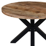 7. "Arhan Round Dining Table - Easy to clean and maintain"