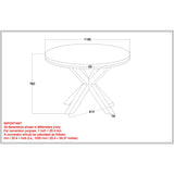 8. "Natural and Black Dining Table - Create a focal point in your dining room"