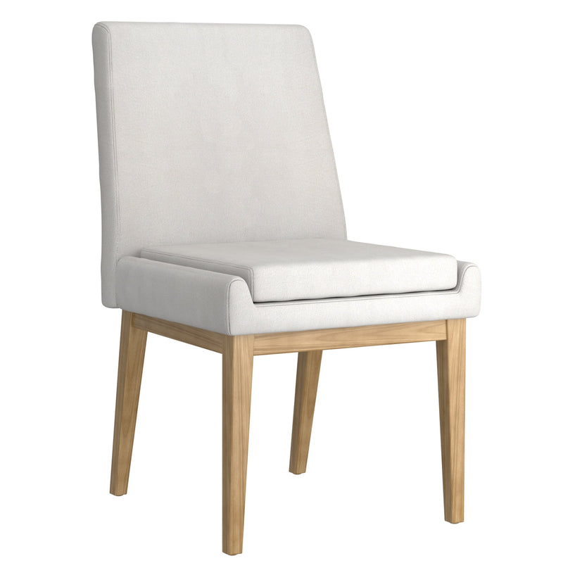 1. "Cortez Dining Chair, Set of 2, Beige Fabric and Natural - Elegant and comfortable seating for your dining room"