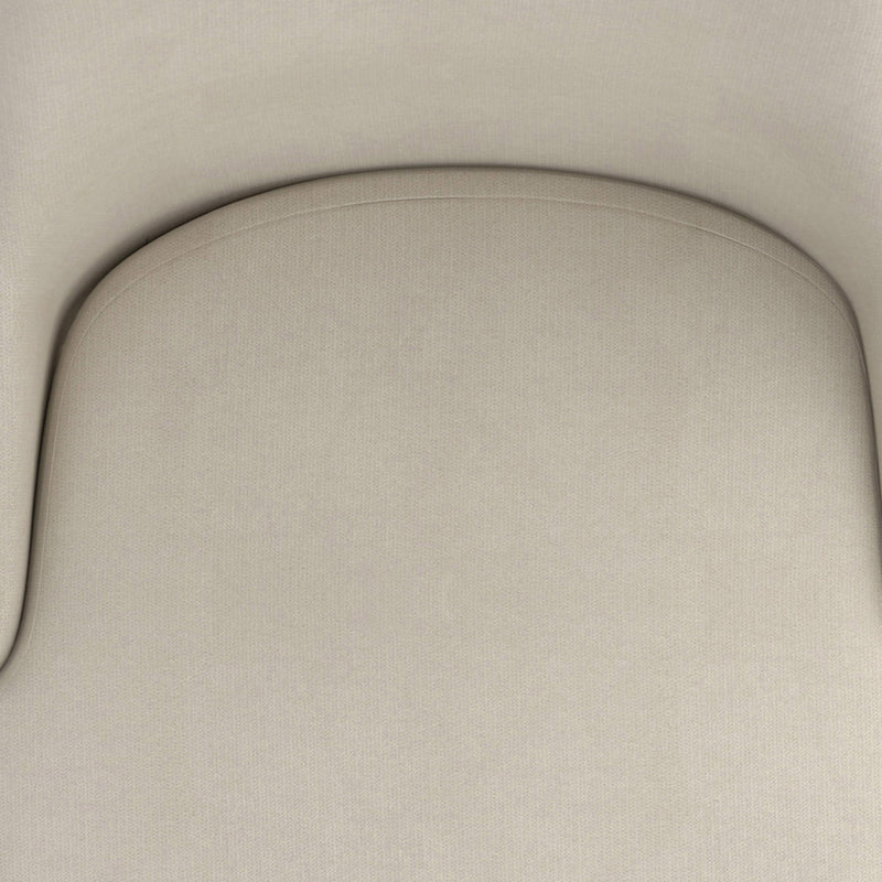 6. "Beige and Black Venice Dining Chairs - Set of 2 for a chic and trendy dining space"