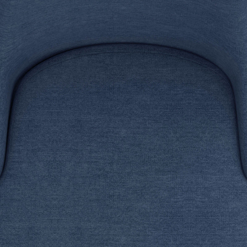 6. "Blue and Black Venice Dining Chair, Set of 2 - Upgrade your dining area with chic seating"