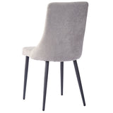 3. "Shop the Venice Dining Chair, Set of 2 in Grey and Black - Perfect for contemporary dining rooms"