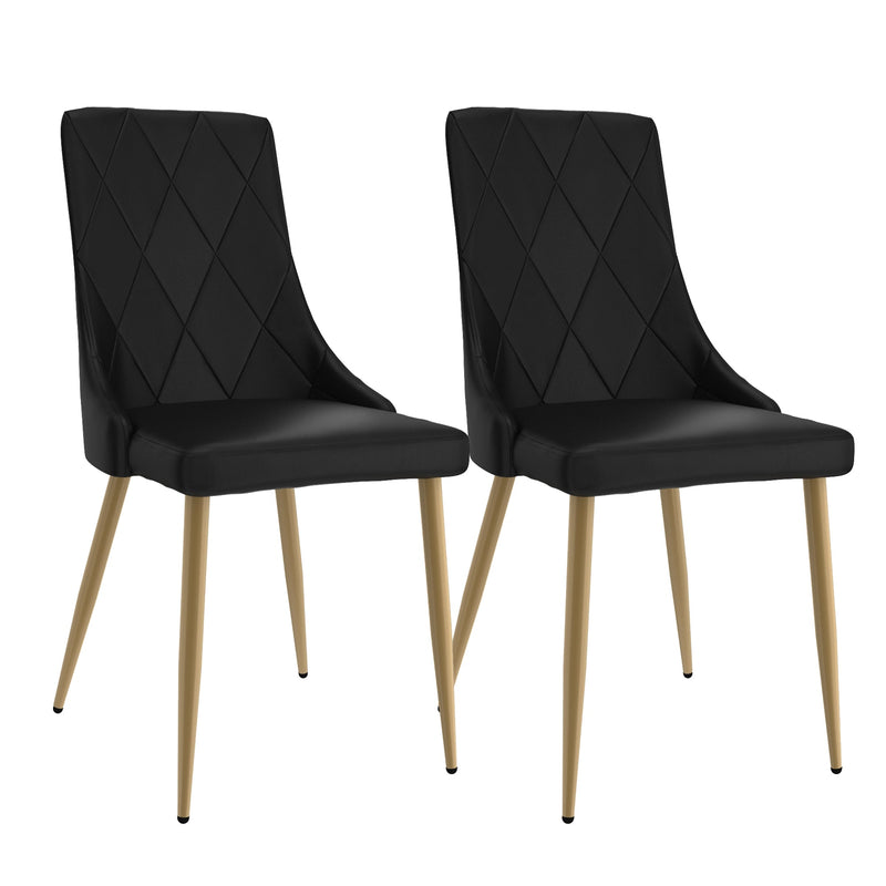 7. "Antoine Dining Chair Set - Add Sophistication to Your Dining Area"