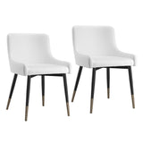 7. "Xander Dining Chair, Set of 2 - Durable and easy to clean"