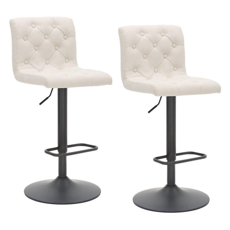 7. "Comfortable and Stylish Dex II Adjustable Air Lift Stool, Set of 2 - Ideal for Any Decor"
