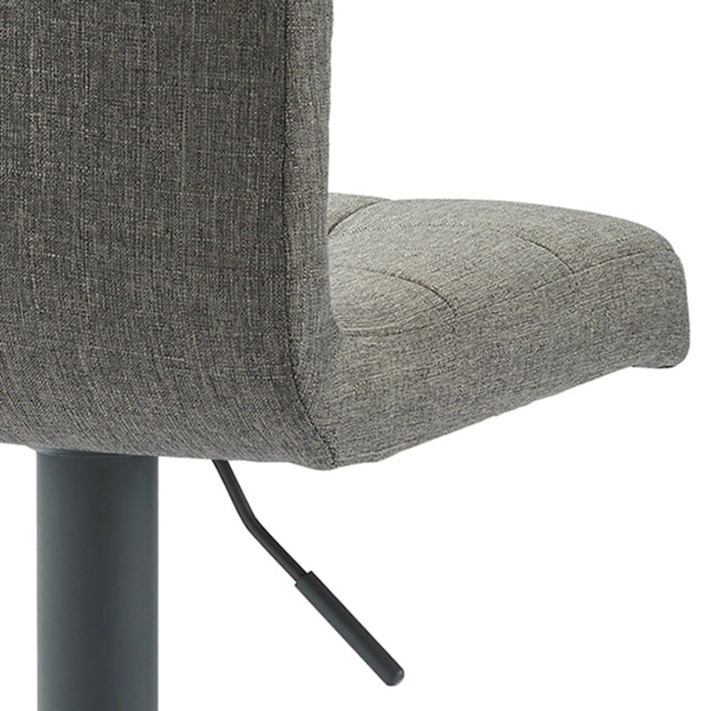 5. "Adjustable height stools in grey - Enhance your seating experience"