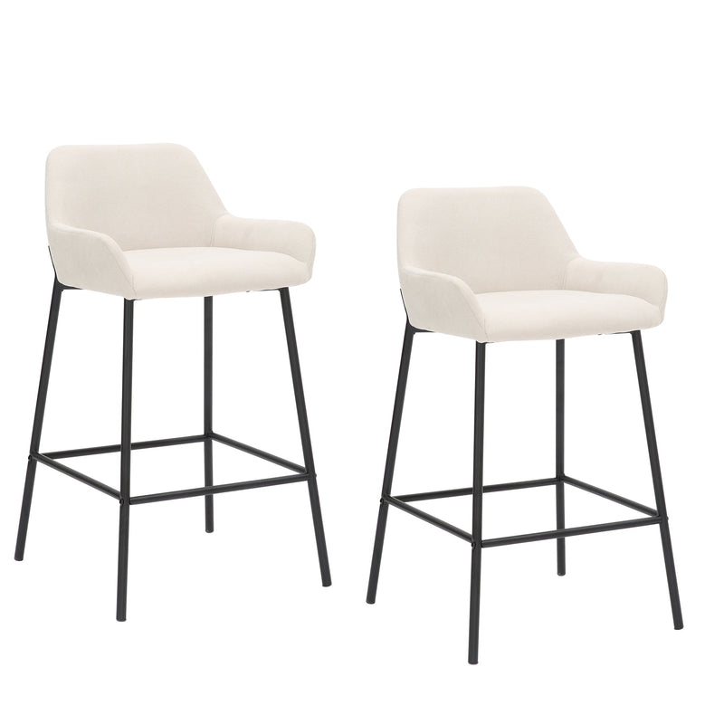 7. "Baily Counter Stools - Medium height seating option for kitchen islands or bars"