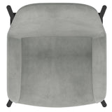 6. "Elegant Baily 26" Counter Stool, Set of 2 in Grey and Black - Add a touch of sophistication"