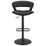 5. "Modern design Rover Adjustable Air Lift Stool in Charcoal and Black"