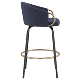 5. "Lavo 26" Counter Stool, Set of 2 - Sleek Design with a Touch of Luxury"