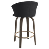 3. "Tula 26" Counter Stool - Sleek design with a touch of rustic charm"