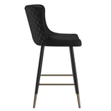 5. "Versatile Xander 26" Counter Stool, Set of 2, in Black - Ideal for both residential and commercial use"