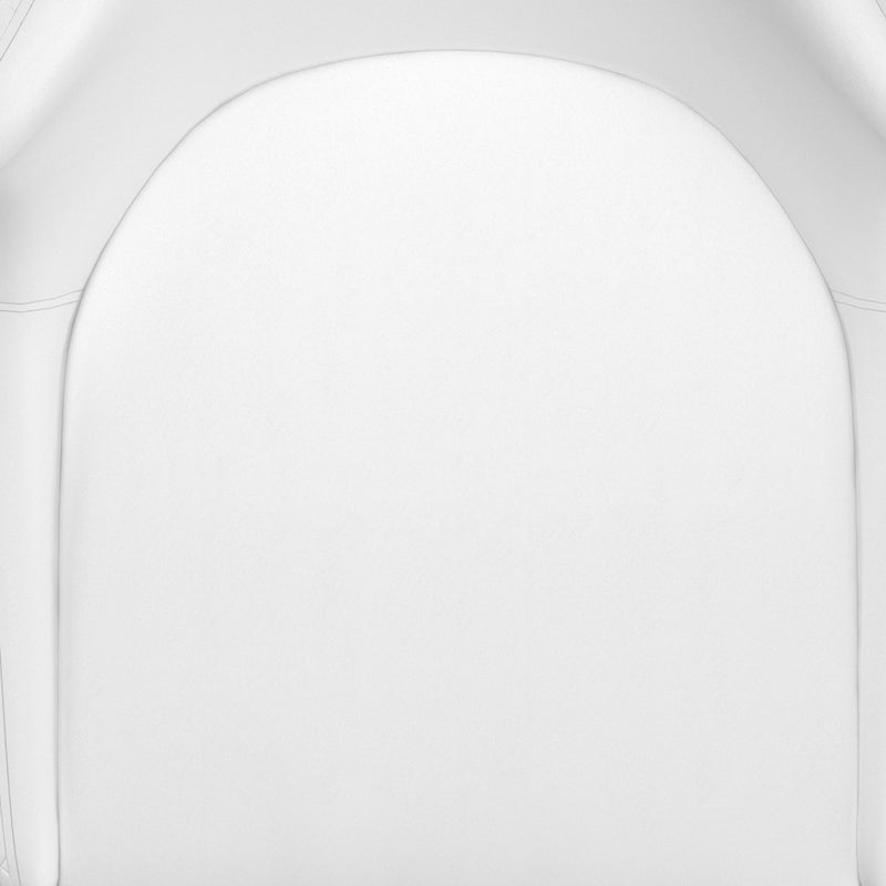 6. "White Xander 26" Counter Stool, Set of 2 - Easy to clean and maintain"