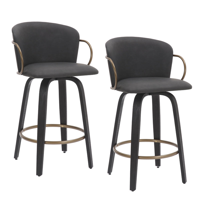 7. "Enhance Your Kitchen or Bar with the Lawson 26" Counter Stool Set"
