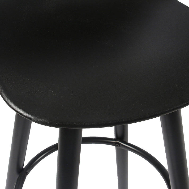 6. "Durable Rango 26" Counter Stool, Set of 2, in Black - Built to last"