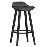 1. "Trex 26" Counter Stool, Set of 2 in Black - Sleek and stylish seating for your kitchen or bar area"