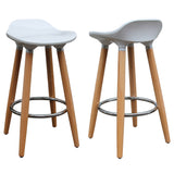 7. "Trex 26" Counter Stool, Set of 2 - High-Quality Craftsmanship for Long-Lasting Use"