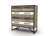 1. "Metro Havana 5 Drawer Chest - Sleek and stylish storage solution for your bedroom"