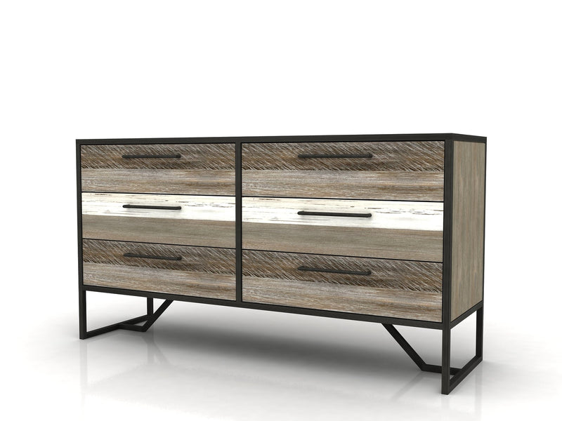 1. "Metro Havana 6 Drawer Dresser - Sleek and stylish storage solution for your bedroom"