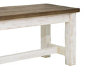 4. "Stylish Provence Bench - Enhance the aesthetic of your outdoor space"