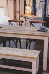 9. "Provence Bench with Armrests - Provides extra support and comfort"