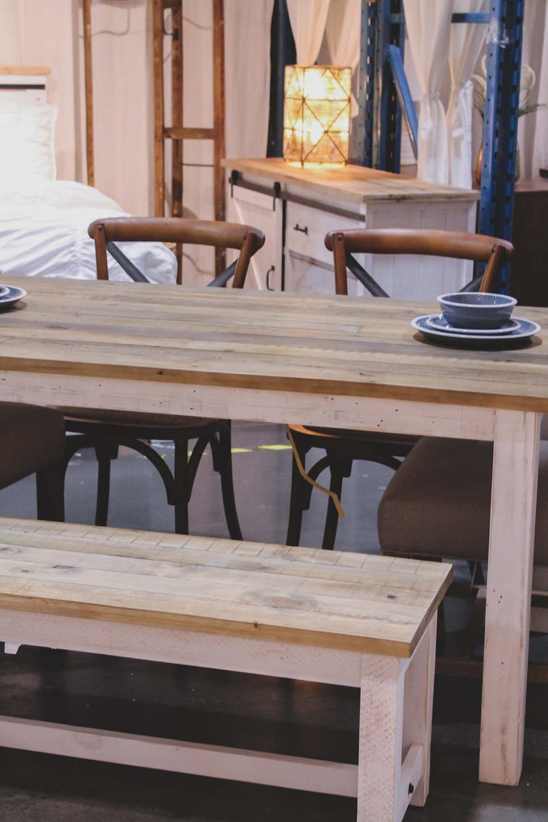 9. "Provence Bench with Armrests - Provides extra support and comfort"