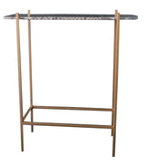 1. "Earth Wind & Fire Marble Console Table - Grey: Elegant and versatile furniture piece for modern interiors"