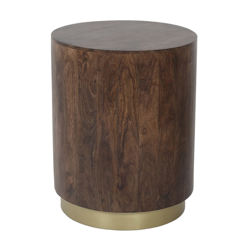 1. "Form Side Table in sleek black finish - perfect for modern living rooms"