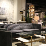 7. "Modern translucent coffee table perfect for minimalist interiors"