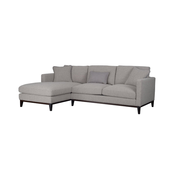 1. "Burbank Sofa Lhf Sectional with plush cushions and modern design"