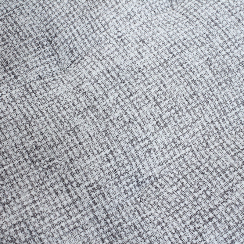 5. "Romeo Lounge Chair - Light Grey Tweed featuring timeless design and versatile color"