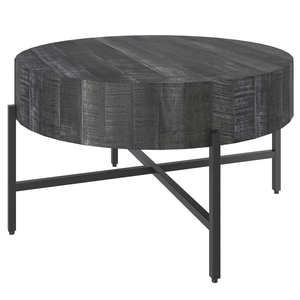 1. "Blox Coffee Table in Grey and Black - Sleek and modern design"