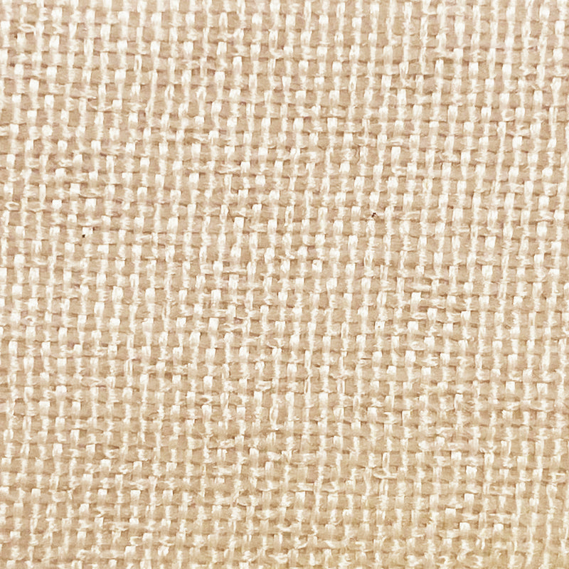 7. "Demi Round Ottoman in Beige and Black - Durable and High-Quality Construction"