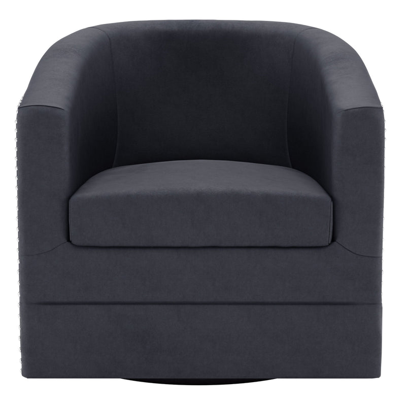 3. "Comfortable Velci Accent Chair in Black - Perfect for relaxation"