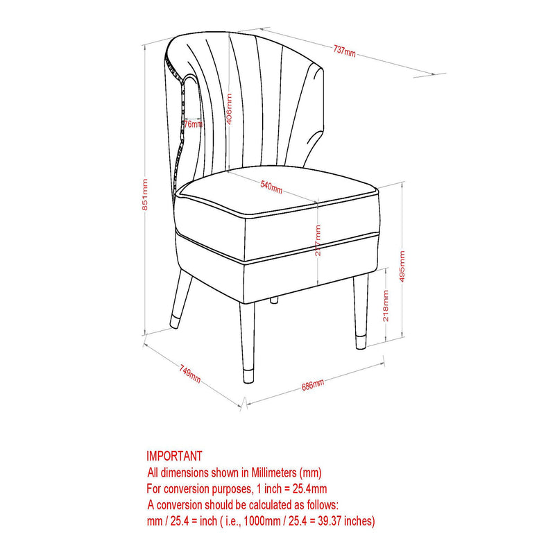 8. "Saddle and Espresso Kyrie Accent Chair - Crafted with comfort and style in mind"