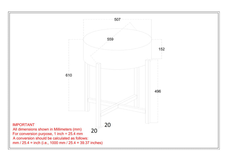 8. "Modern Grey and Black Accent Table - Add a touch of elegance with Blox Round Table"