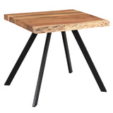 1. "Virag Accent Table in Natural and Black - Stylish and versatile furniture piece"
