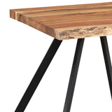 4. "Versatile Virag Accent Table in Natural and Black - Functional and stylish"