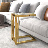 2. "Gold Estrel Small Accent Table - Stylish addition to any room"