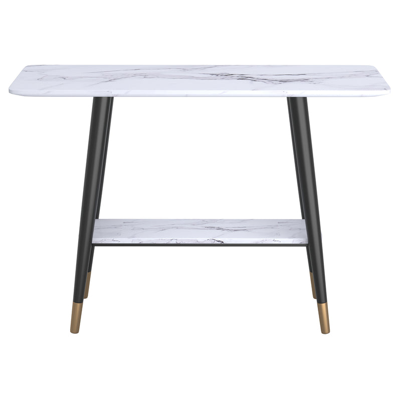 3. "Emery 2-Tier Console Table - Versatile and Modern Design"