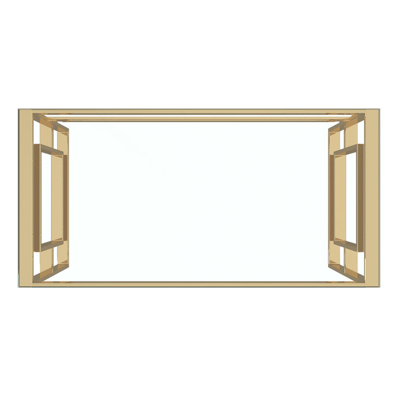 6. "Eros Desk in Gold - Create a sophisticated work environment"