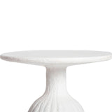 3. "Stylish Accent Side Table - Low with durable construction"